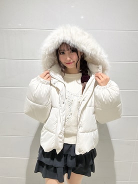 harukaさん（レディース・155cm）の冬コーディネート