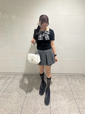 「INGNI（イング）のアイテム」を使った、harukaさん（レディース・155cm）の夏コーディネート