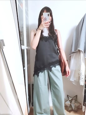 「NOGLE（ノグル）のアイテム」を使った、mmmm_さん（レディース・159cm）の夏コーディネート