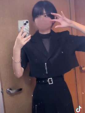 「jiasecond.（ジアセカンド）のアイテム」を使った、こらさん（レディース・166cm）の夏コーディネート