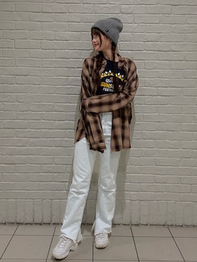 RIKOさん（レディース・160cm）の秋コーディネート