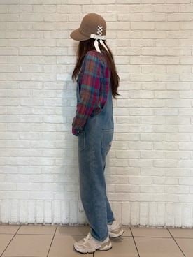 「Chapeau d' O（シャポードオー）のアイテム」を使った、RIKOさん（レディース・160cm）の夏コーディネート