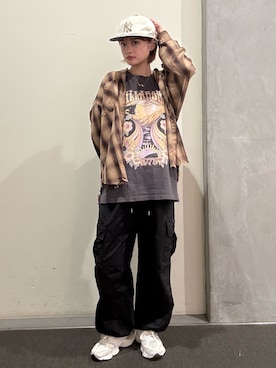 RIKOさん（レディース・160cm）の夏コーディネート