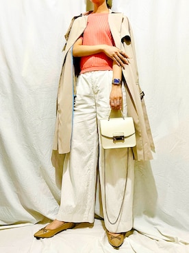 「courreges」｜miiiiさん（レディース・169cm）の春コーディネート