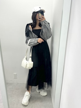 「OLIVE des OLIVE（オリーブデオリーブ）のアイテム（帽子）」を使った、s13_oliveさん（レディース・158cm）の冬コーディネート