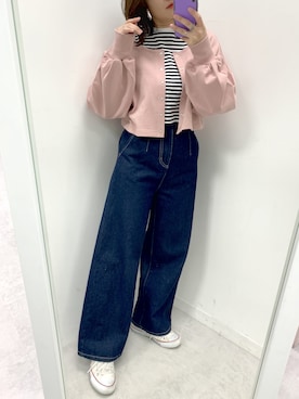 s13_oliveさん（レディース・158cm）の春コーディネート