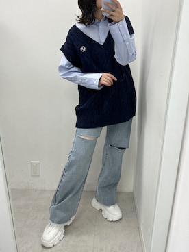 s13_oliveさん（レディース・158cm）の冬コーディネート