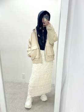 s13_oliveさん（レディース・158cm）の春コーディネート