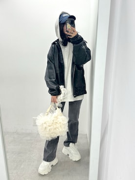 s13_oliveさん（レディース・158cm）の春コーディネート