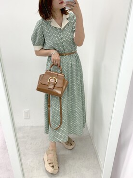 s13_oliveさん（レディース・158cm）の春コーディネート