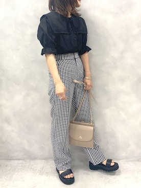 s13_oliveさん（レディース・158cm）の春コーディネート