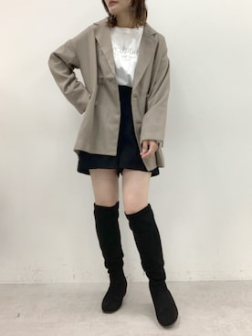 s13_oliveさん（レディース・158cm）の秋コーディネート