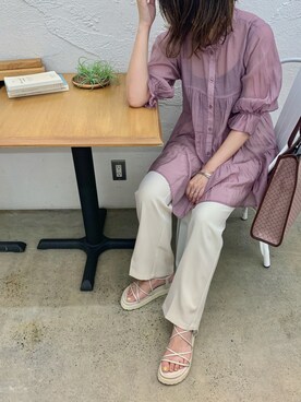 s13_oliveさん（レディース・158cm）の夏コーディネート