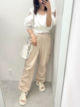 s13_oliveさん（レディース・158cm）の春コーディネート