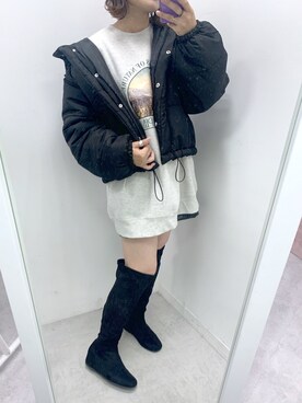 s13_oliveさん（レディース・158cm）の冬コーディネート