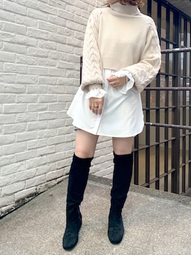 s13_oliveさん（レディース・158cm）の冬コーディネート