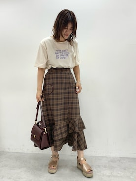 s13_oliveさん（レディース・158cm）の夏コーディネート