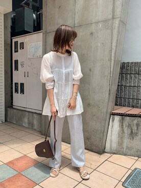 s13_oliveさん（レディース・158cm）の夏コーディネート