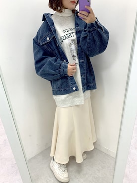 s13_oliveさん（レディース・158cm）の冬コーディネート