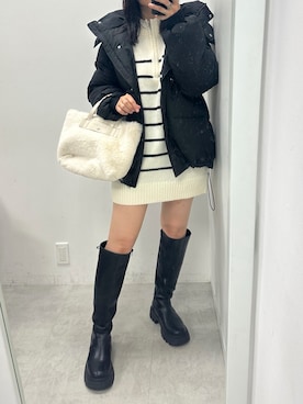 「OLIVE des OLIVE（オリーブデオリーブ）のアイテム（チュニック）」を使った、s13_oliveさん（レディース・158cm）の秋コーディネート