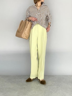 「BE NEAT（ビーニート）のアイテム」を使った、PICCIN PRESSさん（レディース・164cm）の冬コーディネート