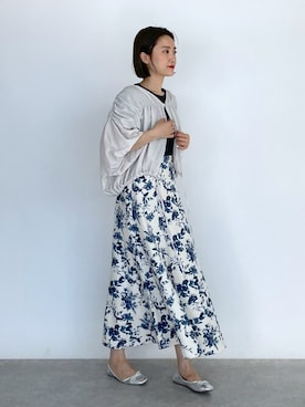 「piccin」｜「アイテム（ジャケット/アウター）」を使った、PICCIN PRESSさん（レディース・164cm）の夏コーディネート