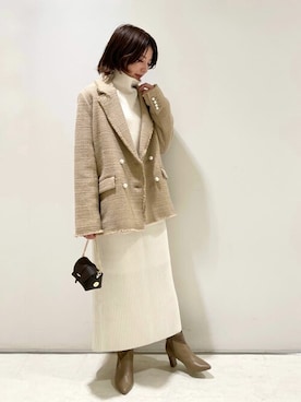 「VICE VERSA（バイスバース）のアイテム」を使った、kuroさん（レディース・155cm）の秋コーディネート