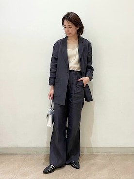 「MARLON FIRENZE（マーロンフィレンツェ）のアイテム」を使った、kuroさん（レディース・155cm）の春コーディネート