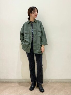 「シュートブーツ」｜kuroさん（レディース・155cm）の秋コーディネート