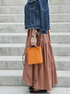 「カラー×コーデ」｜ayuGさん（レディース・167cm）の春コーディネート