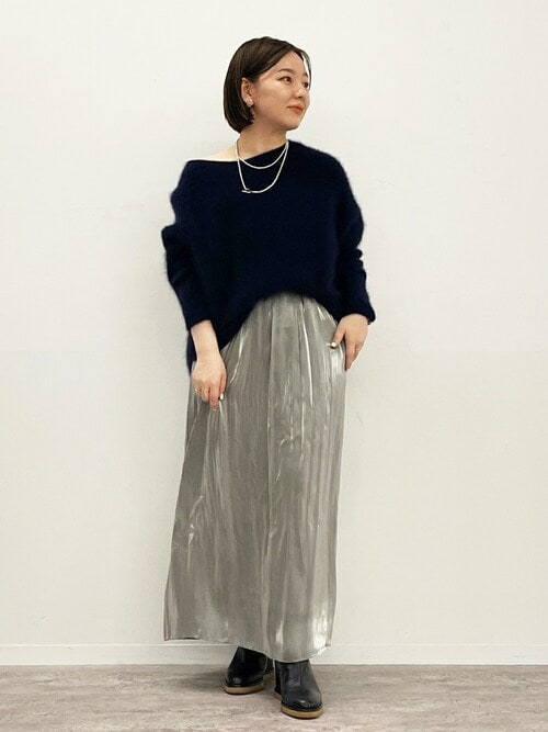 Noble（ノーブル）の「《追加》ファーニットワイドプルオーバー