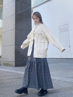 「murua」｜MURUAさん（レディース・158cm）の冬コーディネート