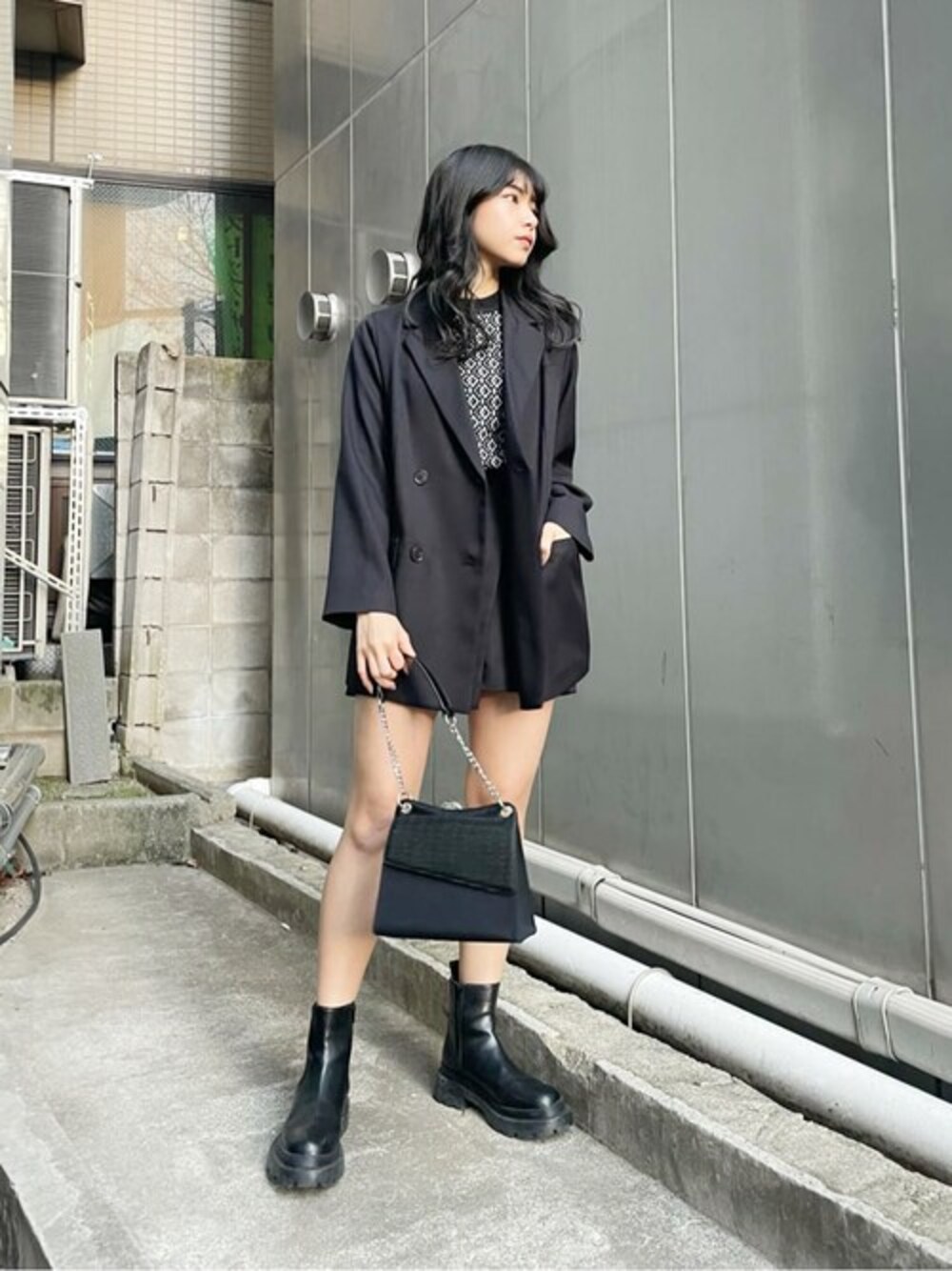 MURUA｜MURUAのテーラードジャケットを使った冬コーディネート - WEAR