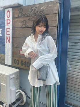 「murua」｜MURUAさん（レディース・163cm）の春コーディネート