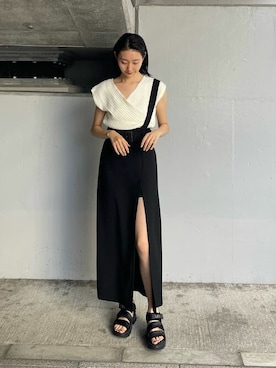 「murua」｜MURUAさん（レディース・170cm）の春コーディネート