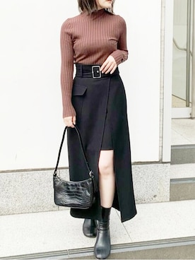 「きれいめコーディネート」｜MURUAさん（レディース・160cm）の春コーディネート