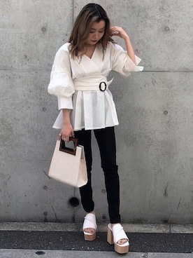 「murua」｜MURUAさん（レディース・148cm）の春コーディネート