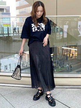 「murua」｜MURUAさん（レディース・156cm）の春コーディネート