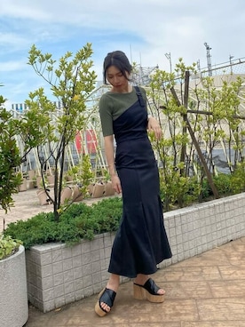 「murua」｜MURUAさん（レディース・165cm）の春コーディネート