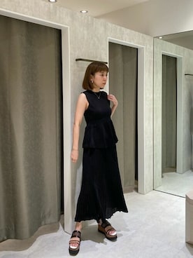 「きれいめコーディネート」｜MURUAさん（レディース・155cm）の春コーディネート