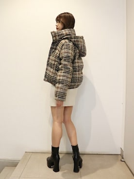 「murua」｜「アイテム（ジャケット/アウター）」を使った、MURUAさん（レディース・163cm）の夏コーディネート