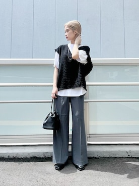 「murua」｜MURUAさん（レディース・158cm）の夏コーディネート