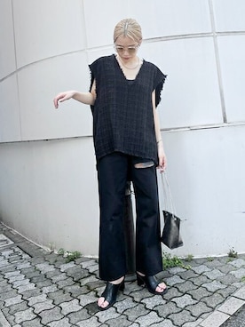 「murua」｜MURUAさん（レディース・158cm）の夏コーディネート