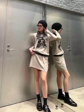 moanghaeeeさん（レディース・168cm）の冬コーディネート