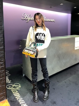 「ロック」｜moanghaeeeさん（レディース・168cm）の秋コーディネート