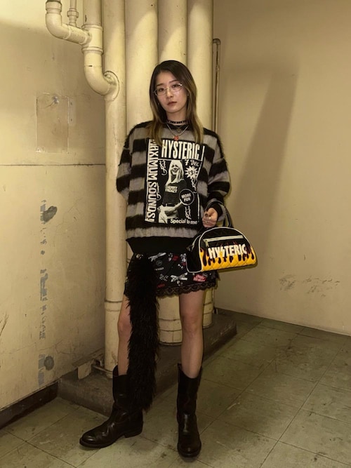 HYSTERIC GLAMOUR ワンピース ROCK HAPPENING柄 : ZOZOTOWN Yahoo!店