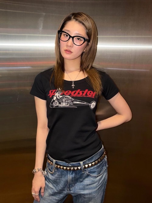 HYSTERIC GLAMOUR（ヒステリックグラマー） tシャツ SPEEDSTER チビT