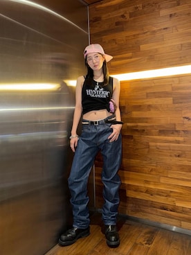 moanghaeeeさん（レディース・168cm）の夏コーディネート