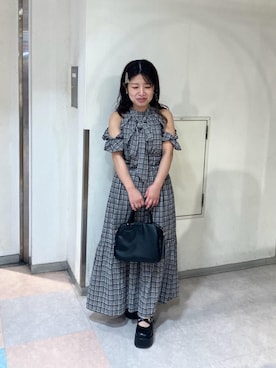 「アイテム（バッグ）」を使った、komaさん（レディース・143cm）の夏コーディネート