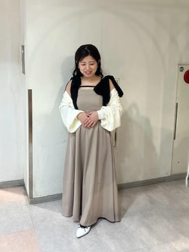 「Sサイズ」｜「アイテム（ワンピース/ドレス）」を使った、komaさん（レディース・143cm）の秋コーディネート